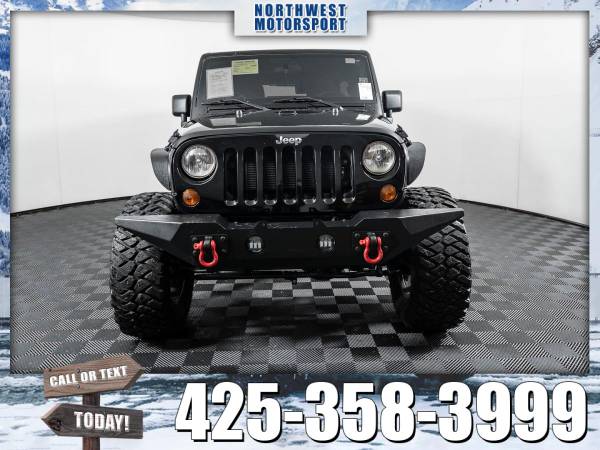 Lifted 2013 *Jeep Wrangler* Unlimited Sport 4x4 - cars & trucks - by... for sale in Lynnwood, WA – photo 8
