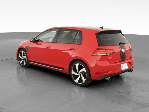 2018 VW Volkswagen Golf GTI SE Hatchback Sedan 4D sedan Red -... for sale in Arlington, District Of Columbia – photo 7