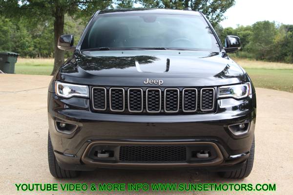 2016 JEEP GRAND CHEROKEE LIMITED 75TH NAVIGATION LEATHER SUNROOF 22K M for sale in Milan, TN – photo 8