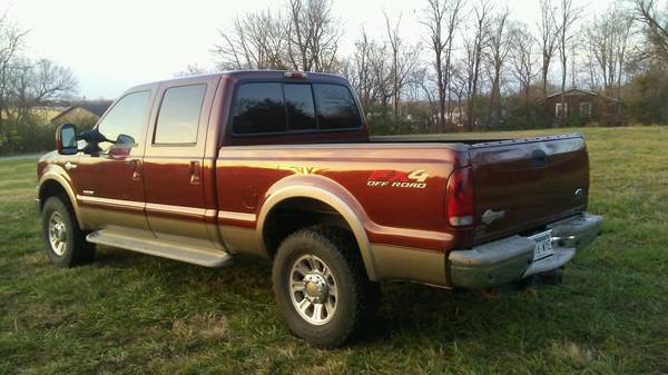 2006 F-250 Diesel King Ranch Crew Cab 4x4 - cars & trucks - by owner... for sale in Kansas, AR – photo 3