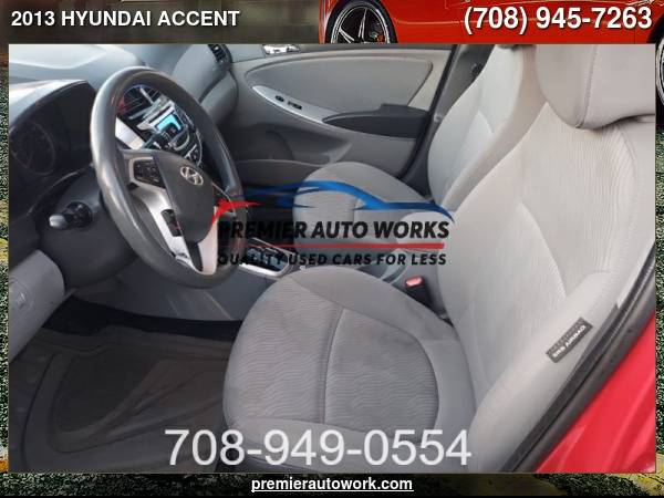 2013 HYUNDAI ACCENT GLS - cars & trucks - by dealer - vehicle... for sale in Alsip, IL – photo 10