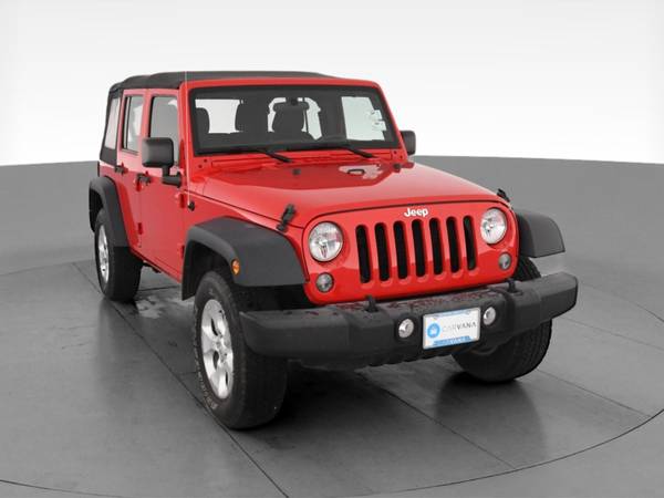 2015 Jeep Wrangler Unlimited Sport S SUV 4D suv Red - FINANCE ONLINE... for sale in Ocala, FL – photo 16