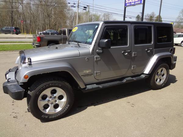 2014 JEEP WRANGLER UNLIMITED SAHARA - - by dealer for sale in Waterford, PA – photo 4