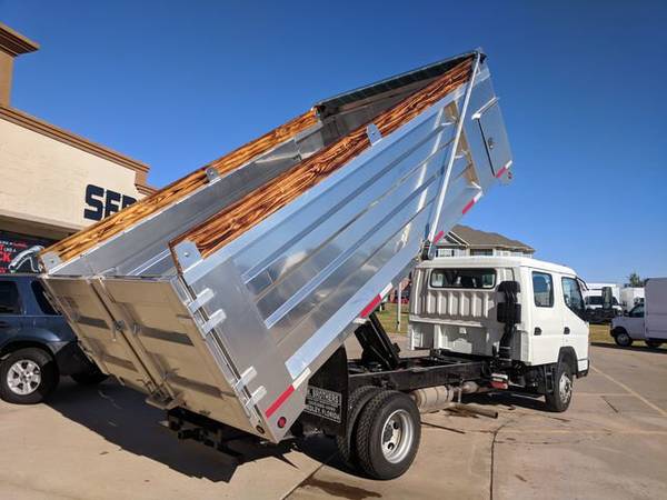 2020 MITSUBISHI FE160G Gas CREW CAB 14' Landscape Dump, Warranty,... for sale in Oklahoma City, NE – photo 8