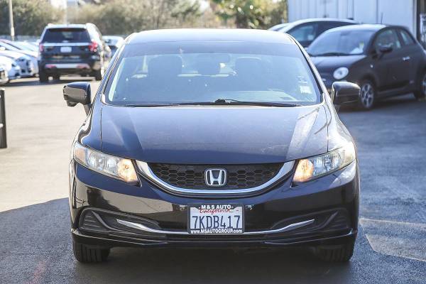 2015 Honda Civic Sedan SE sedan Crystal Black Pearl for sale in Sacramento , CA – photo 2