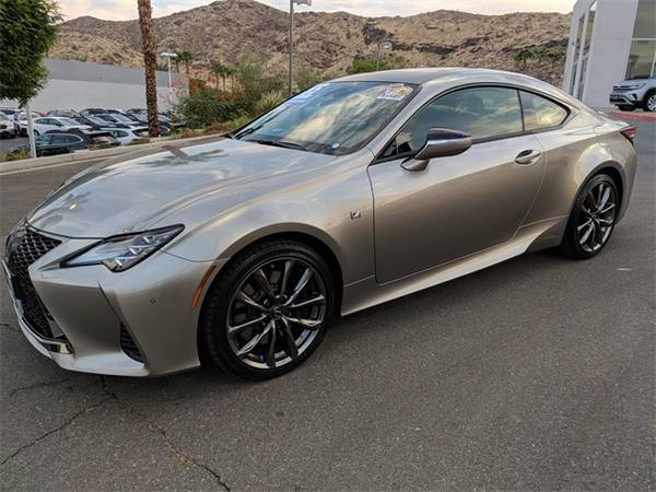 2020 Lexus RC 350 F Sport - cars & trucks - by dealer - vehicle... for sale in Cathedral City, CA – photo 8