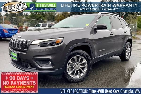 2019 Jeep Cherokee 4x4 4WD Latitude Plus SUV - cars & trucks - by... for sale in Olympia, WA – photo 12