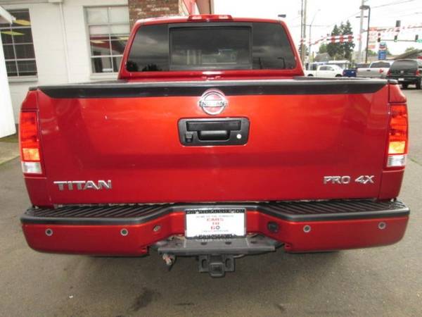 2013 Nissan Titan Crew Cab PRO-4X Pickup 4D 5 1/2 ft Cars and Trucks for sale in Portland, OR – photo 7