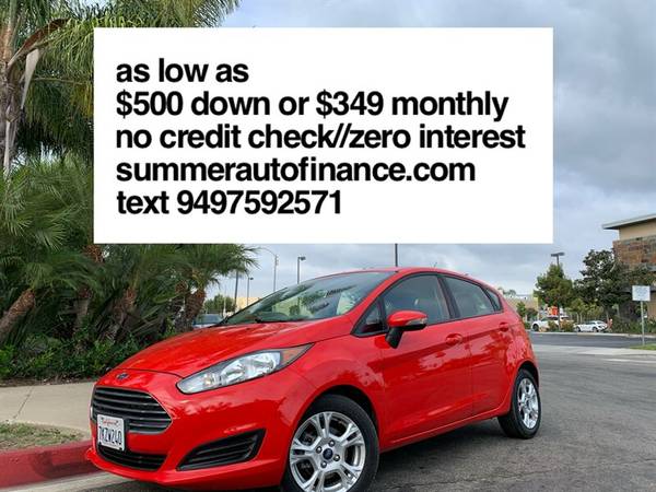 2011 FORD FIESTA 4CYL 36 MPG BAD CREDIT NO CREDIT OK LOW DOWN - cars... for sale in Costa Mesa, CA – photo 3
