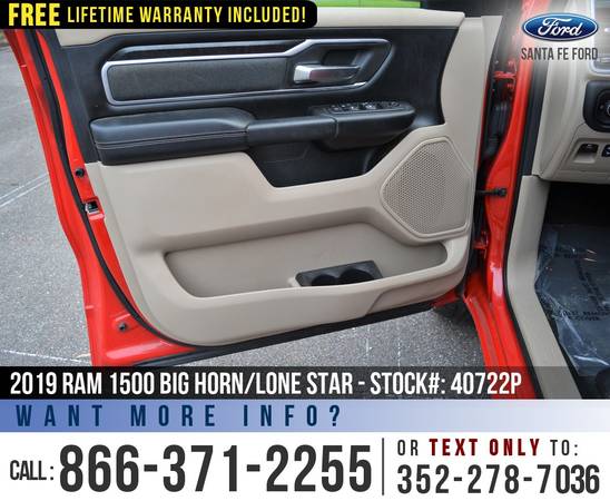 2019 Ram 1500 Big Horn/Lone Star *** Camera, SIRIUS, Bedliner *** -... for sale in Alachua, FL – photo 8