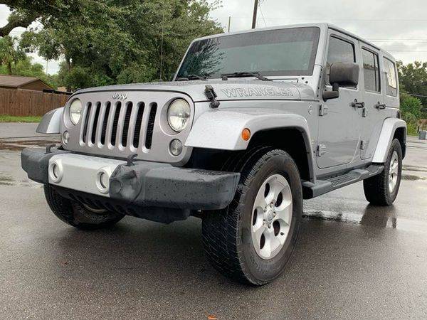2014 Jeep Wrangler Unlimited Sahara 4x4 4dr SUV 100% CREDIT APPROVAL! for sale in TAMPA, FL – photo 14