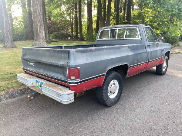 1986 GMC K1500 High Sierra Square Body 4X4 - - by for sale in Portland, OR – photo 5