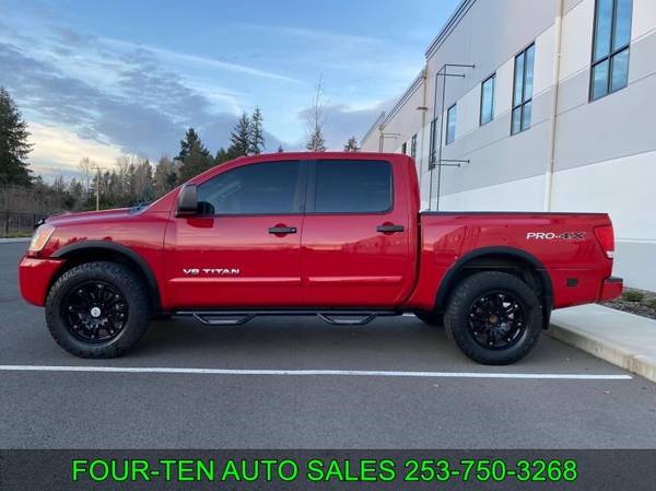 2011 NISSAN TITAN 4x4 4WD PRO-4X TRUCK LOW MILES 4WD OFF ROAD for sale in Bonney Lake, WA – photo 6