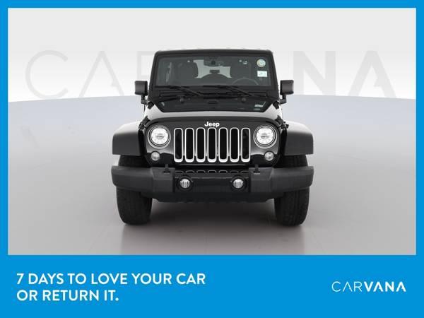 2017 Jeep Wrangler Unlimited Sahara Sport Utility 4D suv Black for sale in irving, TX – photo 13