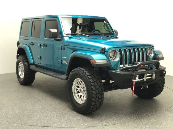 2020 Jeep Wrangler Unlimited Sahara - LIFTED W/WHEELS, WINCH MORE for sale in Colorado Springs, CO – photo 6