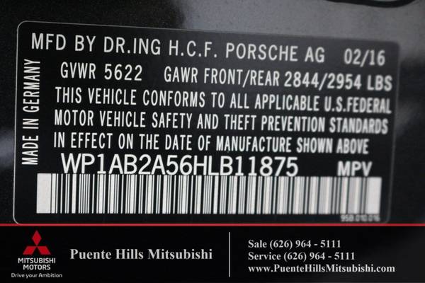 2017 Porsche Macan S *Navi*Only11k*Warranty* for sale in City of Industry, CA – photo 6