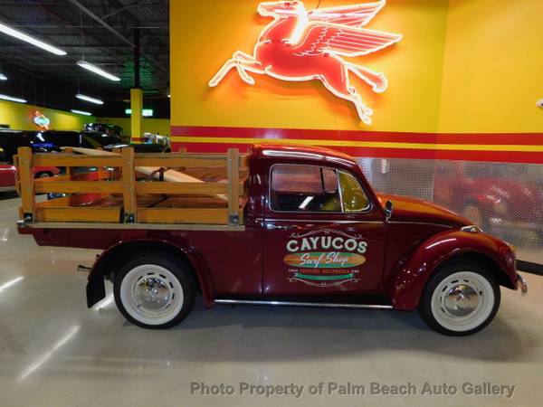 1967 *Volkswagen* *Beetle* *Surf Truck* Burgundy - cars & trucks -... for sale in Boynton Beach , FL – photo 7