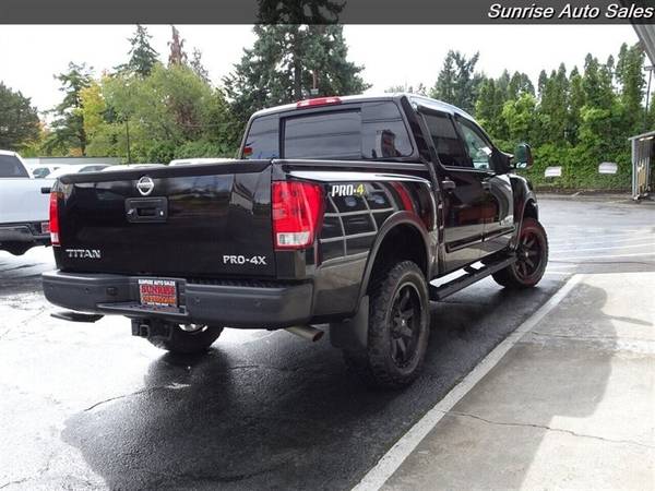 2014 Nissan Titan 4x4 4WD PRO-4X Truck for sale in Milwaukie, OR – photo 7