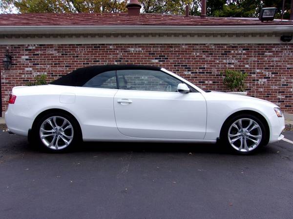 2014 Audi A5 2.0T AWD Conv, 79k Miles, Auto, White/Tan, Navi, Clean! for sale in Franklin, VT – photo 10