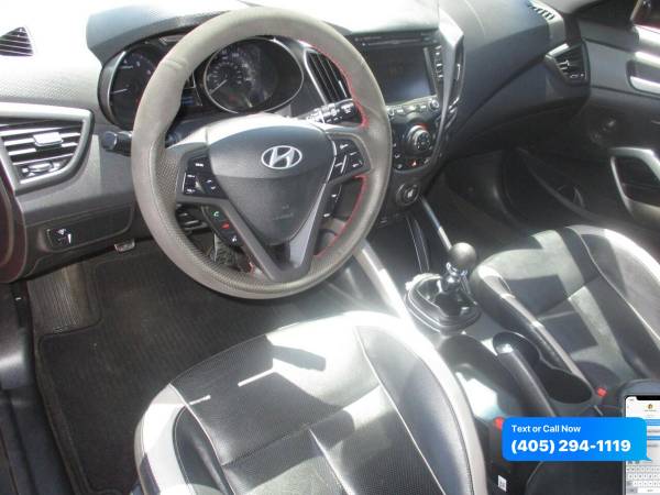 2015 Hyundai Veloster Turbo 3dr Coupe 0 Down WAC/Your Trade - cars for sale in Oklahoma City, OK – photo 14