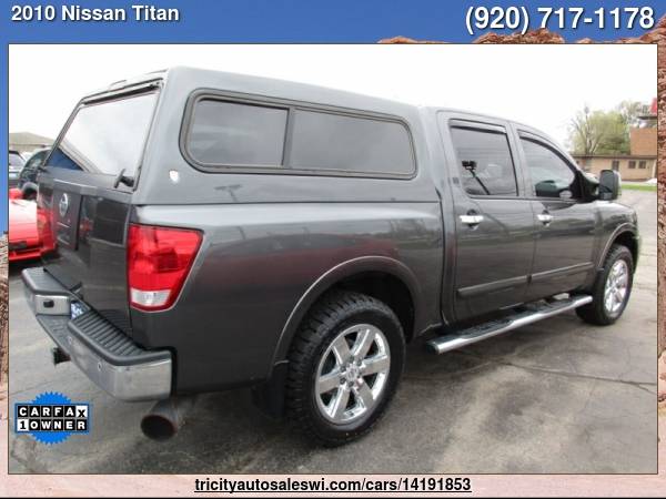 2010 NISSAN TITAN SE 4X4 4DR CREW CAB SWB PICKUP Family owned since for sale in MENASHA, WI – photo 5