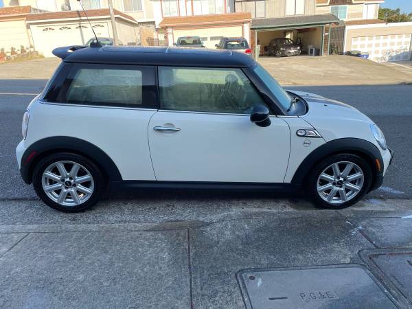 2013 Mini Cooper S Hardtop low miles 62k White - cars & trucks - by... for sale in South San Francisco, CA – photo 4