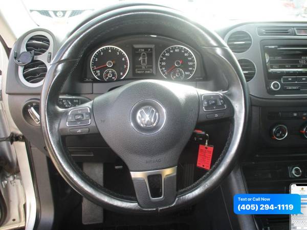 2013 Volkswagen Tiguan S 4dr SUV 6A $0 Down WAC/ Your Trade - cars &... for sale in Oklahoma City, OK – photo 15