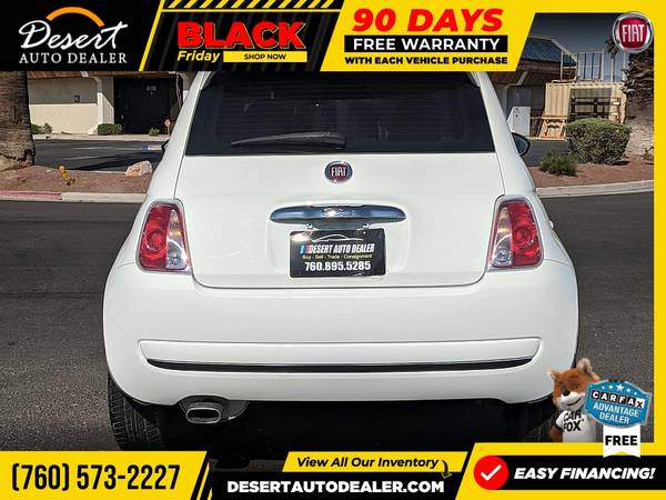 2015 Fiat 500 69,000 MILES 1 OWNER Pop Hatchback with lots of power... for sale in Palm Desert , CA – photo 11