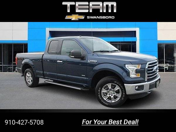 2016 Ford F150 XLT pickup Blue for sale in Swansboro, NC