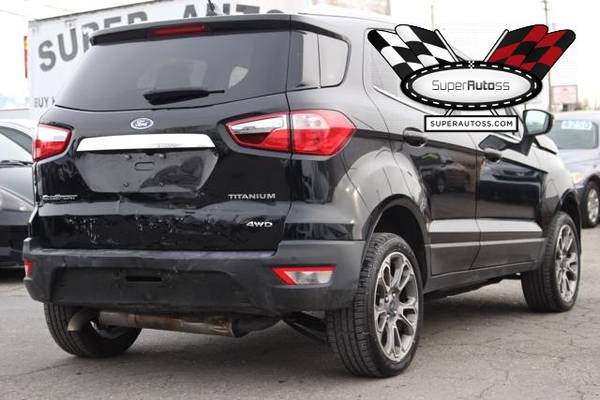 2018 Ford EcoSport Titanium AWD, Damaged, Repairable, Salvage for sale in Salt Lake City, ID – photo 5