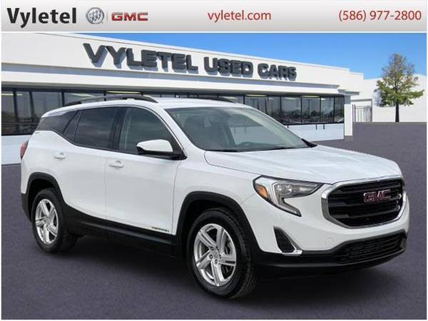 2018 GMC Terrain SUV FWD 4dr SLE - GMC Summit White for sale in Sterling Heights, MI – photo 2