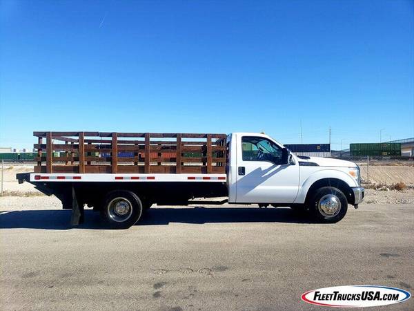 12 FORD F350 DUALLY - 12 STAKE BED - HD MAXON LIFT GATE 19k MILE for sale in Las Vegas, CA – photo 16