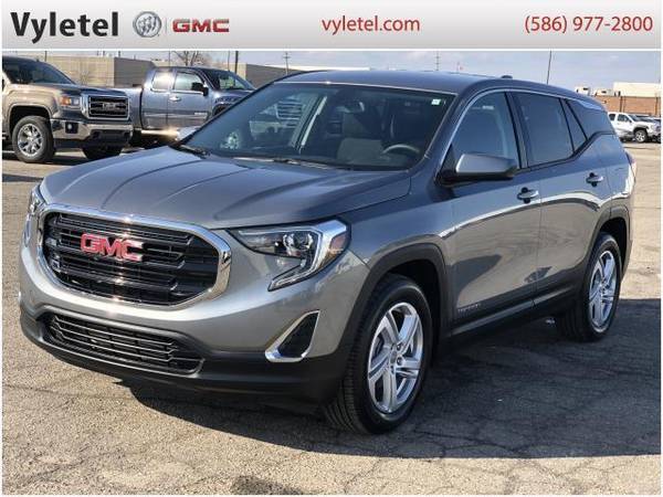 2019 GMC Terrain SUV FWD 4dr SLE - GMC Satin Steel Metallic - cars & for sale in Sterling Heights, MI – photo 5