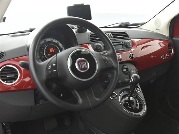 2012 FIAT 500 500C Lounge Convertible 2D Convertible RED - FINANCE for sale in Atlanta, FL – photo 2