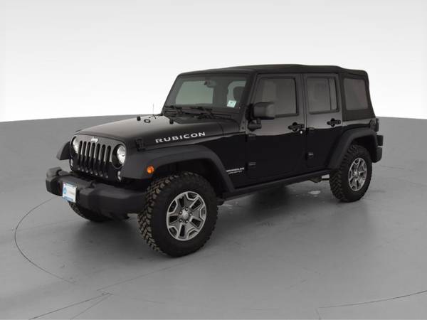 2015 Jeep Wrangler Unlimited Rubicon Sport Utility 4D suv Black - -... for sale in Imperial Beach, CA – photo 3