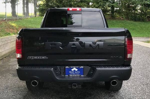 2017 Ram 1500 Crew Cab Rebel Pickup 4D 5 1/2 ft Pickup - cars &... for sale in Sykesville, MD – photo 5