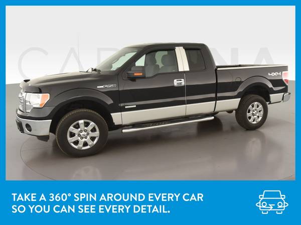 2014 Ford F150 Super Cab XLT Pickup 4D 6 1/2 ft pickup Black for sale in Montgomery, AL – photo 3