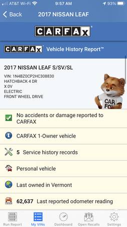 2017 NISSAN LEAF ELECTRIC - - by dealer - vehicle for sale in Williston, VT – photo 24