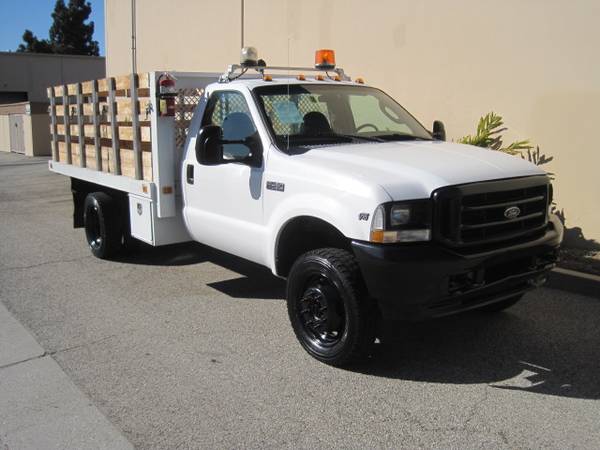 Ford F-450 F450 4X4 12′ Stake Bed Flatbed Stakebed Flat Bed F550 4WD for sale in Signal Hill, OR – photo 3