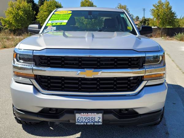 2018 Chevy Chevrolet Silverado 1500 pickup Silver Ice Metallic for sale in Salinas, CA – photo 2