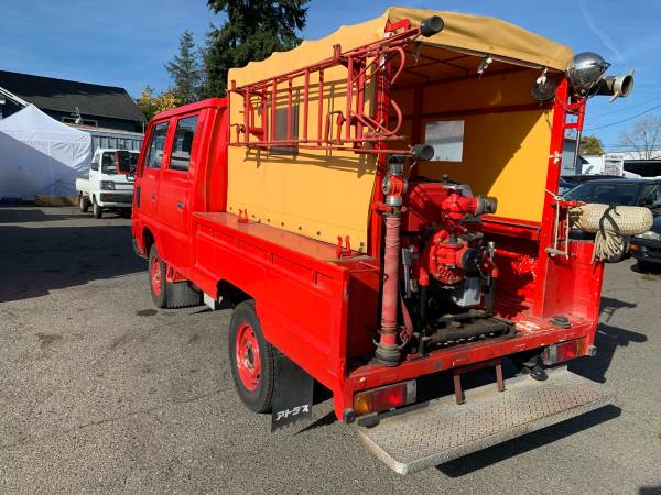 1987 Nissan Atlas Fire Truck W-CAB 2, 750 MILES ONLY for sale in Seattle, WA – photo 5