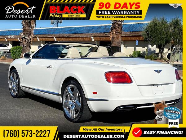 2014 Bentley Continental GT Convertible BEAUTIFUL inside and out! -... for sale in Palm Desert , CA – photo 5