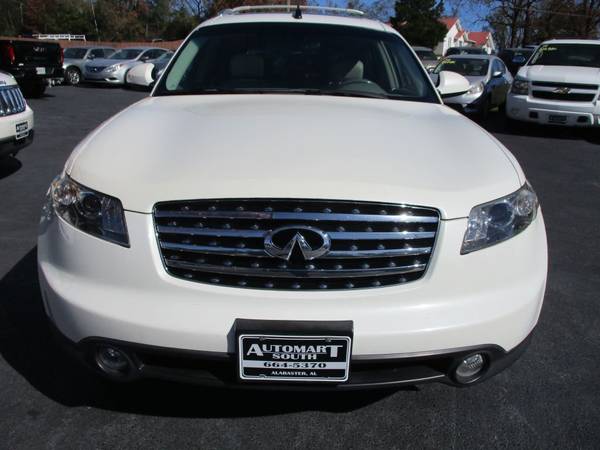 2004 *INFINITI* *FX35* *4dr 2WD* WHITE - cars & trucks - by dealer -... for sale in ALABASTER, AL – photo 2