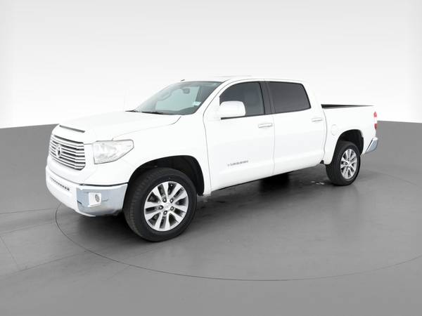 2017 Toyota Tundra CrewMax Limited Pickup 4D 5 1/2 ft pickup White -... for sale in Jacksonville, NC – photo 3