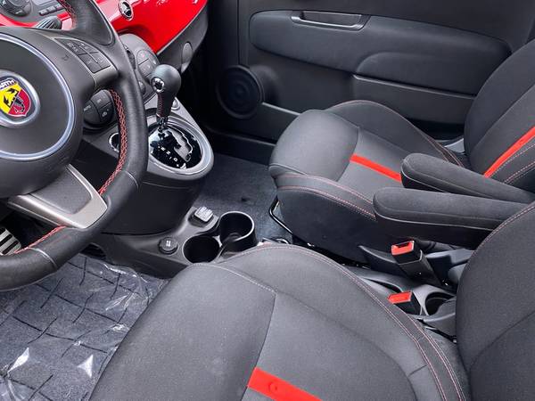 2015 FIAT 500 Abarth Hatchback 2D hatchback Red - FINANCE ONLINE -... for sale in Charlotte, NC – photo 21