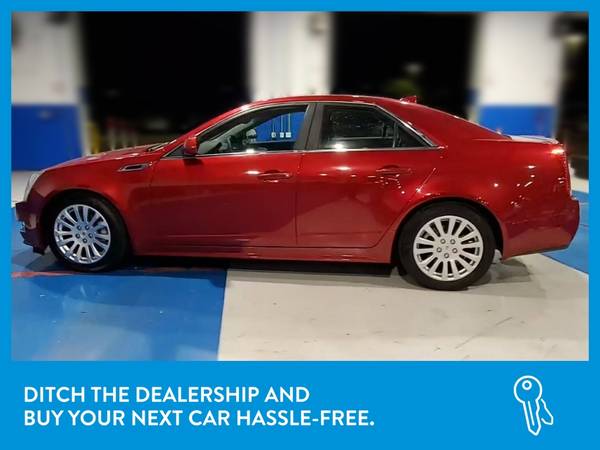 2013 Caddy Cadillac CTS 3 6 Premium Collection Sedan 4D sedan Red for sale in Rochester, MN – photo 4