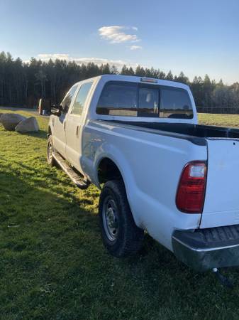 2008 F250 Diesel crew cab 4wd w plow for sale in Greene, NY – photo 3