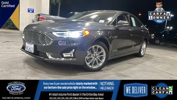 2019 Ford Fusion Energi Titanium! Gold Certified! Only 33k Miles! for sale in Morgan Hill, CA