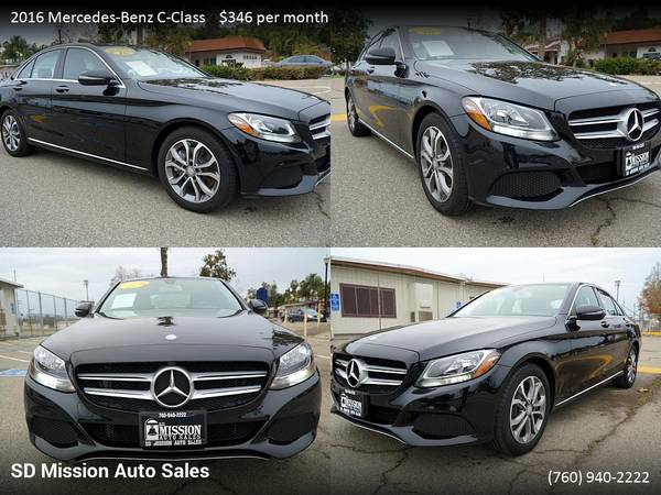 2018 Mercedes-Benz CClass C Class C-Class FOR ONLY 429/mo! - cars & for sale in Vista, CA – photo 18