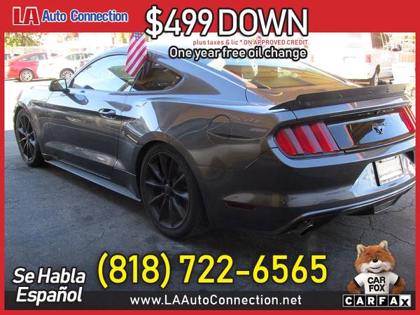 2015 Ford Mustang EcoBoost Premium FOR ONLY - - by for sale in Van Nuys, CA – photo 9